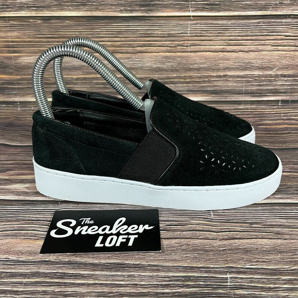 Vionic Kani Women's Black Suede Slip On Shoes